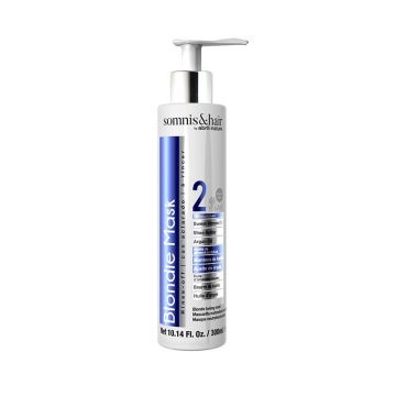 Masca nuantatoare anti yellow pentru nuante reci de blond Blondie Somnis Hair, 300 ml Masca nuantatoare anti yellow pentru nuante reci de blond Blondie Somnis Hair, 300 ml