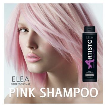 Sampon nuantator pentru par blond Pink Elea Professional Artisto, 300 ml Sampon nuantator pentru par blond Pink Elea Professional Artisto, 300 ml