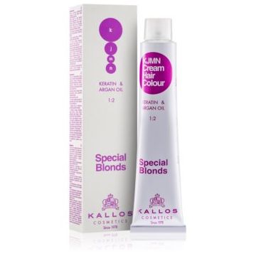 Kallos KJMN Hair Colour Keratin & Argan Oil Special Blonds culoare par