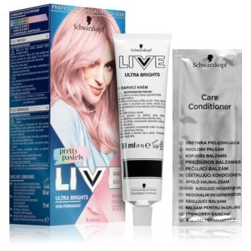 Schwarzkopf LIVE Ultra Brights or Pastel vopsea de păr semipermanentă