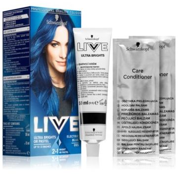 Schwarzkopf LIVE Ultra Brights or Pastel vopsea de păr semipermanentă