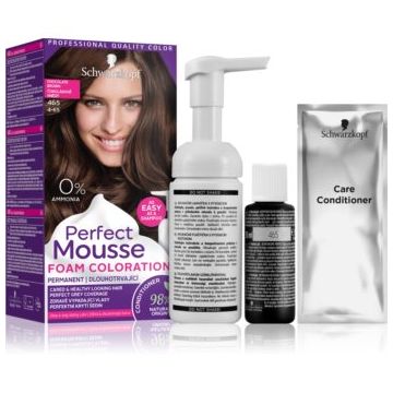 Schwarzkopf Perfect Mousse Culoare permanenta pentru par Schwarzkopf Perfect Mousse Culoare permanenta pentru par
