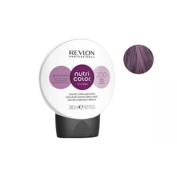 Nuantator de culoare - Revlon Professional Nutri Color Filters nuanta 200 Violet, 240 ml