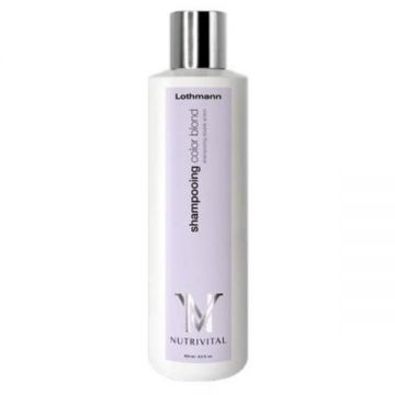 Sampon hidratant pentru par blond si decolorat Color Blond Lothmann, 250 ml Sampon hidratant pentru par blond si decolorat Color Blond Lothmann, 250 ml