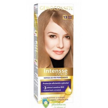 Vopsea de par permanenta Intensse Color 13 Blond Aluna 50 ml