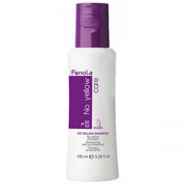 Sampon Impotriva Tonurilor de Galben - Fanola No Yellow Shampoo, 100 ml Sampon Impotriva Tonurilor de Galben - Fanola No Yellow Shampoo, 100 ml